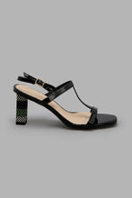 تنزيل الصورة على معرض الصور، Redtag-Black-T-Bar-Sandal-Sandals-Women&#39;s-
