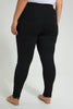 Redtag-Black-Ponte-Legging-With-Lace-&-Studs-At-Hem-Colour:Black,-Filter:Plus-Size,-LDP-Leggings,-New-In,-New-In-LDP,-Non-Sale,-S22A,-Section:Women-Women's-