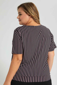Redtag-Button-Front-Top-Colour:Assorted,-Filter:Plus-Size,-LDP-Tops,-New-In,-New-In-LDP,-Non-Sale,-S22A,-Section:Women-Women's-
