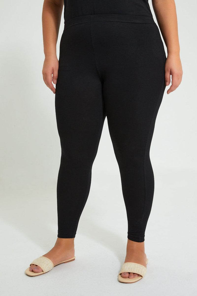 Black Basic Legging