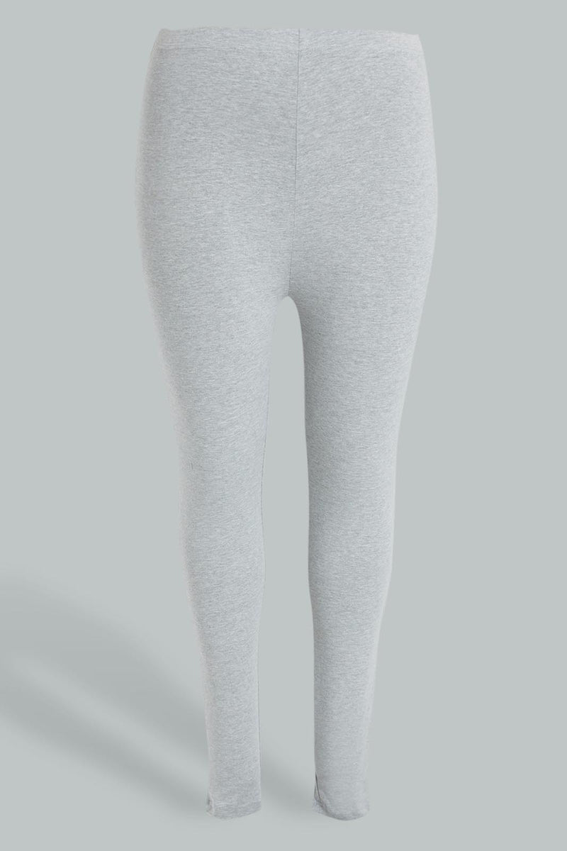 Redtag-Basic-Legging-Colour:Grey,-Filter:Plus-Size,-LDP-Leggings,-New-In,-New-In-LDP,-Non-Sale,-S22A,-Section:Women,-TBL-Women's-