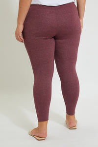 Purple Basic Legging