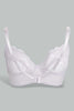Black And White Lace Non-Padded Bra (Pack of 2)