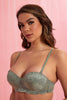 Redtag-Sage/Ivory-Plain-Padded-Balconette-Bra-(2-Pack)-Balconette-Women's-