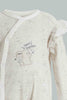 Redtag-White-Bunny-Veloure-Printed-Sleep-Suit-Sleepsuits-Baby-0 to 12 Months