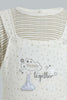 Redtag-Beige-Star-Duangree-Romper-Rompers-Baby-0 to 12 Months