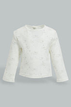 Load image into Gallery viewer, Redtag-Beige-Sheep-Jacquard-Duangree-Rompers-Baby-0 to 12 Months
