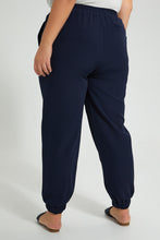 تنزيل الصورة على معرض الصور، Redtag-Navy-Jog-Pant-Colour:Navy,-Filter:Plus-Size,-LDP-Trousers,-New-In,-New-In-LDP,-Non-Sale,-S22A,-Section:Women-Women&#39;s-
