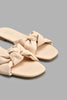 Redtag-Natural-Knot-Sandals-Colour:Beige,-Filter:Women's-Footwear,-New-In,-New-In-Women-FOO,-Non-Sale,-S22A,-Section:Women,-Women-Casual-Sandals-Women's-