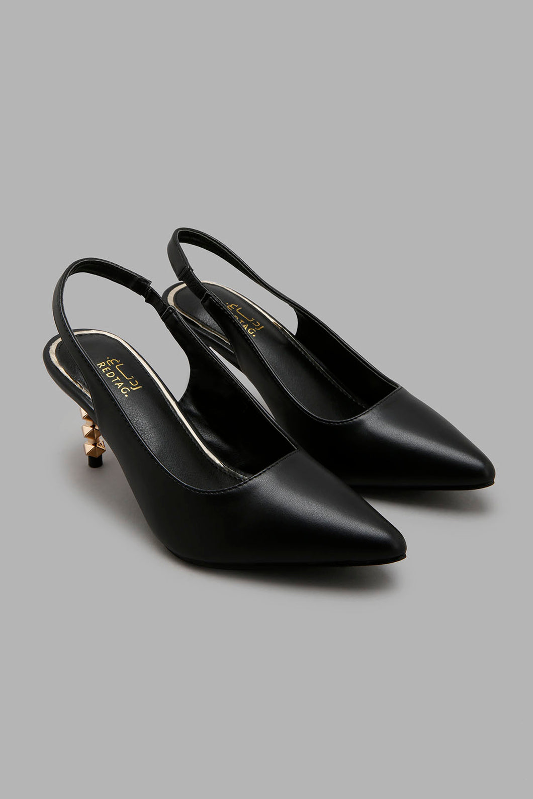 Redtag-Black-Slingback-Slingbacks-Women's-