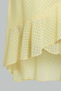Redtag-Yellow-Wrap-Midi-Dress-Dresses-Women's-