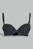 Redtag-Pink-Floral-Printed/Green-Plain-Padded-Push-Up-Bra-(2-Pack)-Push-up-Bras-Women's-