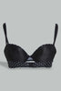Redtag-Pink-Floral-Printed/Green-Plain-Padded-Push-Up-Bra-(2-Pack)-Push-up-Bras-Women's-