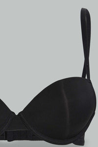 Redtag-Black-Plain-Padded-Push-Up-Bra-Push-up-Bras-Women's-