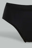 Redtag-Black/Beige/White-Plain-Boyleg-Brief-(3-Pack)-Briefs-Boyleg-Women's-