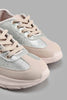 Redtag-Beige-Glitter-Trainer-Colour:Beige,-Filter:Girls-Footwear-(5-to-14-Yrs),-GSR-Trainers,-New-In,-New-In-GSR-FOO,-Non-Sale,-S22A,-Section:Kidswear-Senior-Girls-5 to 14 Years