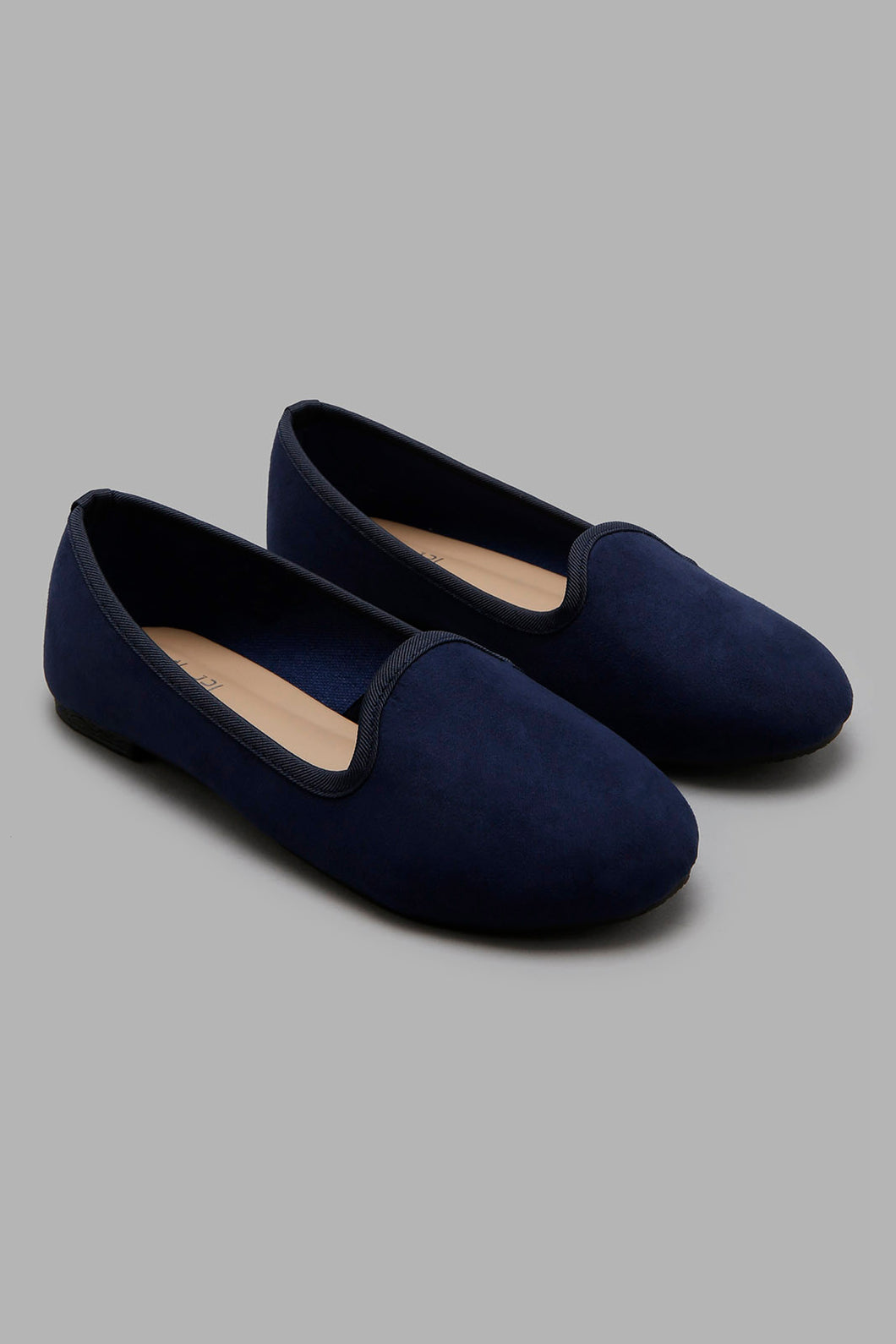 Redtag-Navy-Loafer-Loafers-Senior-Girls-5 to 14 Years