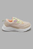 Redtag-Beige-Lace-Up-Trainer-Colour:Beige,-Filter:Girls-Footwear-(5-to-14-Yrs),-GSR-Trainers,-New-In,-New-In-GSR-FOO,-Non-Sale,-S22A,-Section:Kidswear-Senior-Girls-5 to 14 Years