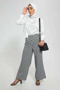 Redtag-Geo-Print-Wideleg-Trouser-Trousers-Women's-