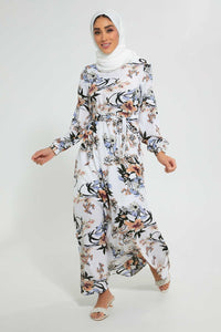 Redtag-Blue-Floral-Print-Maxi-Dress-Dresses-Women's-