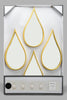 Redtag-Gold-Decorative-Wall-Mirror-Set(4Piece)-Mirrors-Home-Decor-