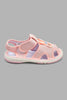 Redtag-Pink-Bunny-Trim-Pump-Pumps-Infant-Girls-1 to 3 Years