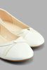 Redtag-White-Shimmer-Ballerina-Colour:White,-Filter:Girls-Footwear-(5-to-14-Yrs),-GSR-Casual-Shoes,-New-In,-New-In-GSR-FOO,-Non-Sale,-S22A,-Section:Kidswear-Senior-Girls-5 to 14 Years