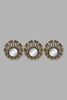 Redtag-Gold-Decorative-Wall-Mirror-Set(3Piece)-Wall-Mirrors-Home-Decor-