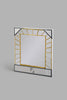 Redtag-Single-Decorative-Rectangle-Wall-Mirror-Wall-Mirrors-Home-Decor-