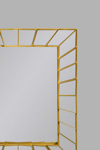 Redtag-Single-Decorative-Rectangle-Wall-Mirror-Wall-Mirrors-Home-Decor-