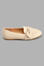 Load image into Gallery viewer, Redtag-Beige-Knotted-Trim-Brogue-Colour:Beige,-Filter:Girls-Footwear-(5-to-14-Yrs),-GSR-Casual-Shoes,-New-In,-New-In-GSR-FOO,-Non-Sale,-S22A,-Section:Kidswear-Senior-Girls-5 to 14 Years
