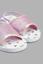 تنزيل الصورة على معرض الصور، Redtag-White-Glitter-Slide-Sliders-Girls-3 to 5 Years
