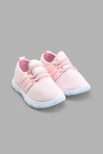 Load image into Gallery viewer, Redtag-Pale-Pink-Slip-On-Pump-Colour:Pink,-Filter:Girls-Footwear-(1-to-3-Yrs),-ING-Trainers,-New-In,-New-In-ING-FOO,-Non-Sale,-S22A,-Section:Kidswear-Infant-Girls-1 to 3 Years
