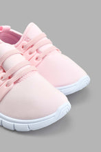 Load image into Gallery viewer, Redtag-Pale-Pink-Slip-On-Pump-Colour:Pink,-Filter:Girls-Footwear-(1-to-3-Yrs),-ING-Trainers,-New-In,-New-In-ING-FOO,-Non-Sale,-S22A,-Section:Kidswear-Infant-Girls-1 to 3 Years
