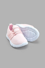 Load image into Gallery viewer, Redtag-Pale-Pink-Slip-On-Pump-Colour:Pink,-Filter:Girls-Footwear-(1-to-3-Yrs),-ING-Trainers,-New-In,-New-In-ING-FOO,-Non-Sale,-S22A,-Section:Kidswear-Infant-Girls-1 to 3 Years
