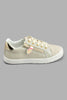 Redtag-Beige-Shimmer-High-Top-Sneaker-Colour:Beige,-Filter:Girls-Footwear-(3-to-5-Yrs),-GIR-Trainers,-New-In,-New-In-GIR-FOO,-Non-Sale,-S22A,-Section:Kidswear-Girls-3 to 5 Years