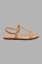 Load image into Gallery viewer, Redtag-Pink-T-Bar-Sandal-Colour:Pink,-Filter:Women&#39;s-Footwear,-New-In,-New-In-Women-FOO,-Non-Sale,-S22A,-Section:Women,-Women-Casual-Sandals-Women&#39;s-
