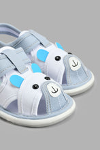 تنزيل الصورة على معرض الصور، Redtag-Blue-Bear-Trim-Pump-Pumps-Infant-Boys-1 to 3 Years
