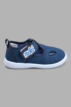 تنزيل الصورة على معرض الصور، Redtag-Denim-Velcro-Strap-Pump-Pumps-Infant-Boys-1 to 3 Years
