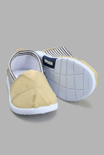 تنزيل الصورة على معرض الصور، Redtag-Beige-Slip-On-Pump-Pumps-Infant-Boys-1 to 3 Years
