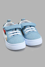 تنزيل الصورة على معرض الصور، Redtag-Denim-Velcro-Strap-Pump-Pumps-Infant-Boys-1 to 3 Years
