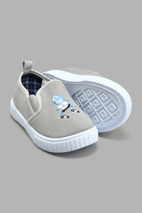 Redtag-Pale-Grey-Pump-Colour:Grey,-Filter:Boys-Footwear-(1-to-3-Yrs),-INB-Trainers,-New-In,-New-In-INB-FOO,-Non-Sale,-S22A,-Section:Kidswear-Infant-Boys-1 to 3 Years