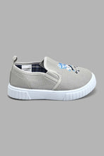 Load image into Gallery viewer, Redtag-Pale-Grey-Pump-Colour:Grey,-Filter:Boys-Footwear-(1-to-3-Yrs),-INB-Trainers,-New-In,-New-In-INB-FOO,-Non-Sale,-S22A,-Section:Kidswear-Infant-Boys-1 to 3 Years
