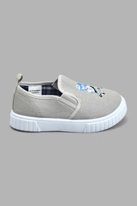 Redtag-Pale-Grey-Pump-Colour:Grey,-Filter:Boys-Footwear-(1-to-3-Yrs),-INB-Trainers,-New-In,-New-In-INB-FOO,-Non-Sale,-S22A,-Section:Kidswear-Infant-Boys-1 to 3 Years