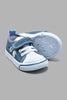 Redtag-Denim-Velcro-Strap-Pump-Colour:Denim,-Filter:Boys-Footwear-(1-to-3-Yrs),-INB-Trainers,-New-In,-New-In-INB-FOO,-Non-Sale,-S22A,-Section:Kidswear-Infant-Boys-1 to 3 Years