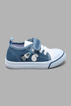 Load image into Gallery viewer, Redtag-Denim-Velcro-Strap-Pump-Colour:Denim,-Filter:Boys-Footwear-(1-to-3-Yrs),-INB-Trainers,-New-In,-New-In-INB-FOO,-Non-Sale,-S22A,-Section:Kidswear-Infant-Boys-1 to 3 Years
