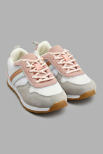 Load image into Gallery viewer, Redtag-Pale-Pink-Multi-Piece-Slim-Runner-Colour:Pink,-Filter:Girls-Footwear-(3-to-5-Yrs),-GIR-Trainers,-New-In,-New-In-GIR-FOO,-Non-Sale,-S22A,-Section:Kidswear-Girls-3 to 5 Years
