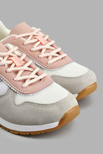 Load image into Gallery viewer, Redtag-Pale-Pink-Multi-Piece-Slim-Runner-Colour:Pink,-Filter:Girls-Footwear-(3-to-5-Yrs),-GIR-Trainers,-New-In,-New-In-GIR-FOO,-Non-Sale,-S22A,-Section:Kidswear-Girls-3 to 5 Years
