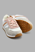 Load image into Gallery viewer, Redtag-Pale-Pink-Multi-Piece-Slim-Runner-Colour:Pink,-Filter:Girls-Footwear-(3-to-5-Yrs),-GIR-Trainers,-New-In,-New-In-GIR-FOO,-Non-Sale,-S22A,-Section:Kidswear-Girls-3 to 5 Years
