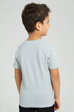 Load image into Gallery viewer, Redtag-Grey-Dino-Digger-Graphic-T-Shirt-Boys-T-Shirts,-Colour:Grey,-Filter:Boys-(2-to-8-Yrs),-New-In,-New-In-BOY,-Non-Sale,-S22B,-Section:Kidswear,-TBL-Boys-2 to 8 Years
